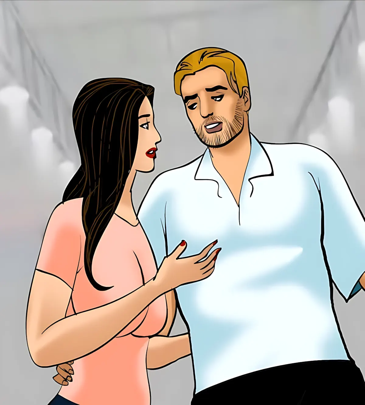 Velamma All Episodes Comics, 81 . Velamma - Episode 81 - The Salesman's Offer, page 8 of 206