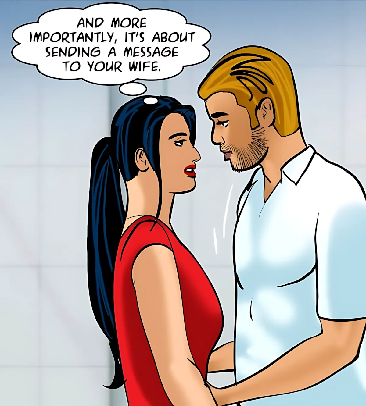 Velamma All Episodes Comics, 81 . Velamma - Episode 81 - The Salesman's Offer, page 71 of 206