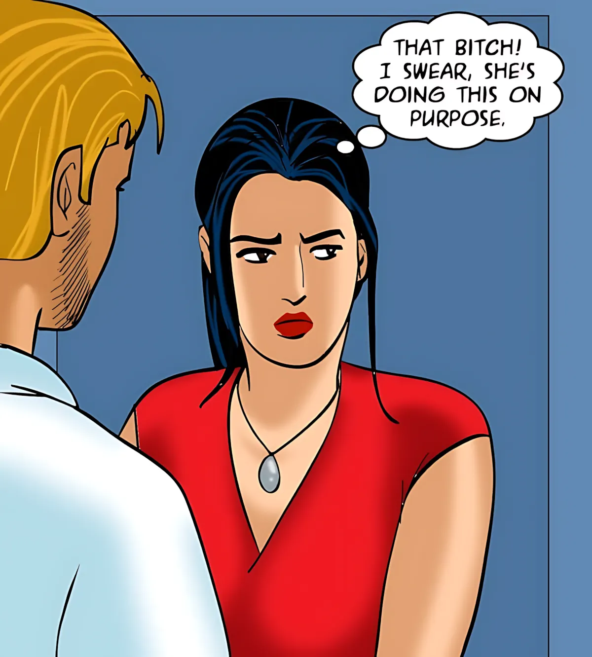 Velamma All Episodes Comics, 81 . Velamma - Episode 81 - The Salesman's Offer, page 77 of 206