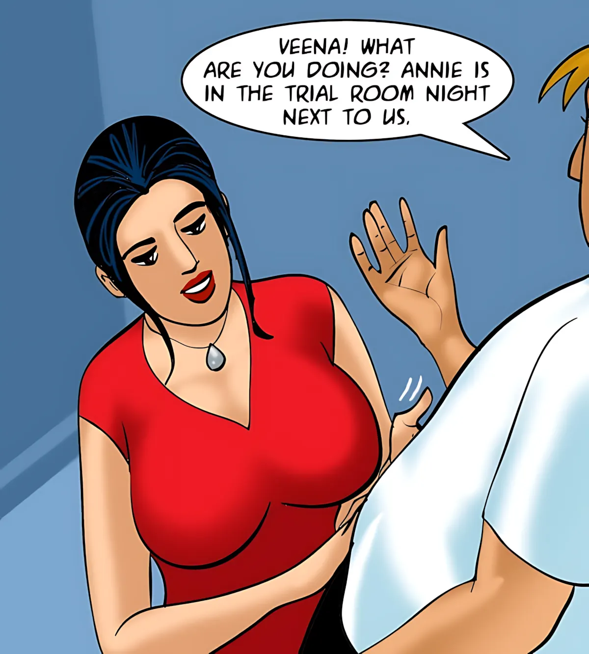 Velamma All Episodes Comics, 81 . Velamma - Episode 81 - The Salesman's Offer, page 79 of 206