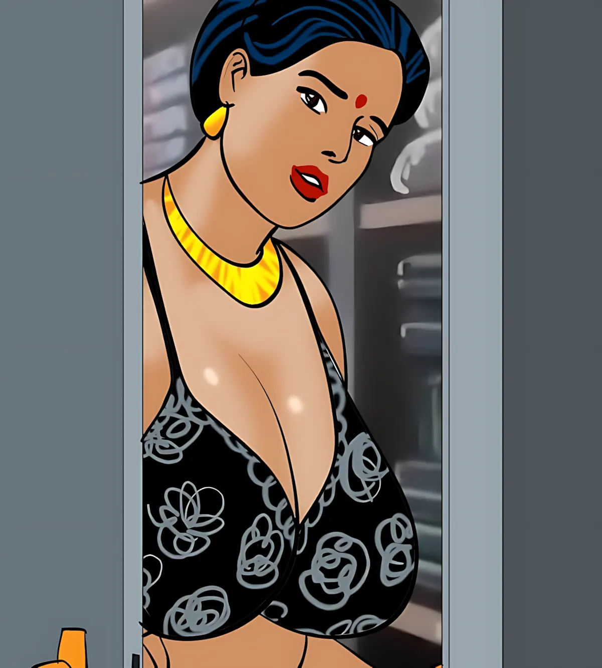 Velamma All Episodes Comics, 81 . Velamma - Episode 81 - The Salesman's Offer, page 100 of 206