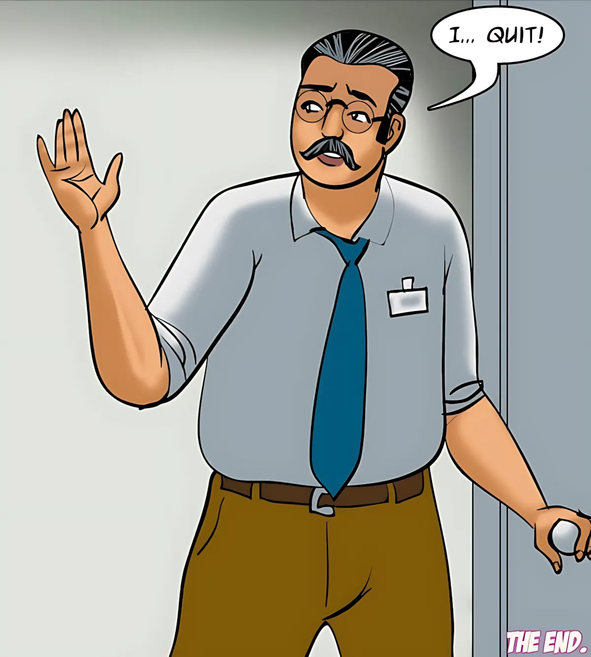 Velamma All Episodes Comics, 80 . Velamma - Episode 80 - The Janitor's Job, page 184 of 184