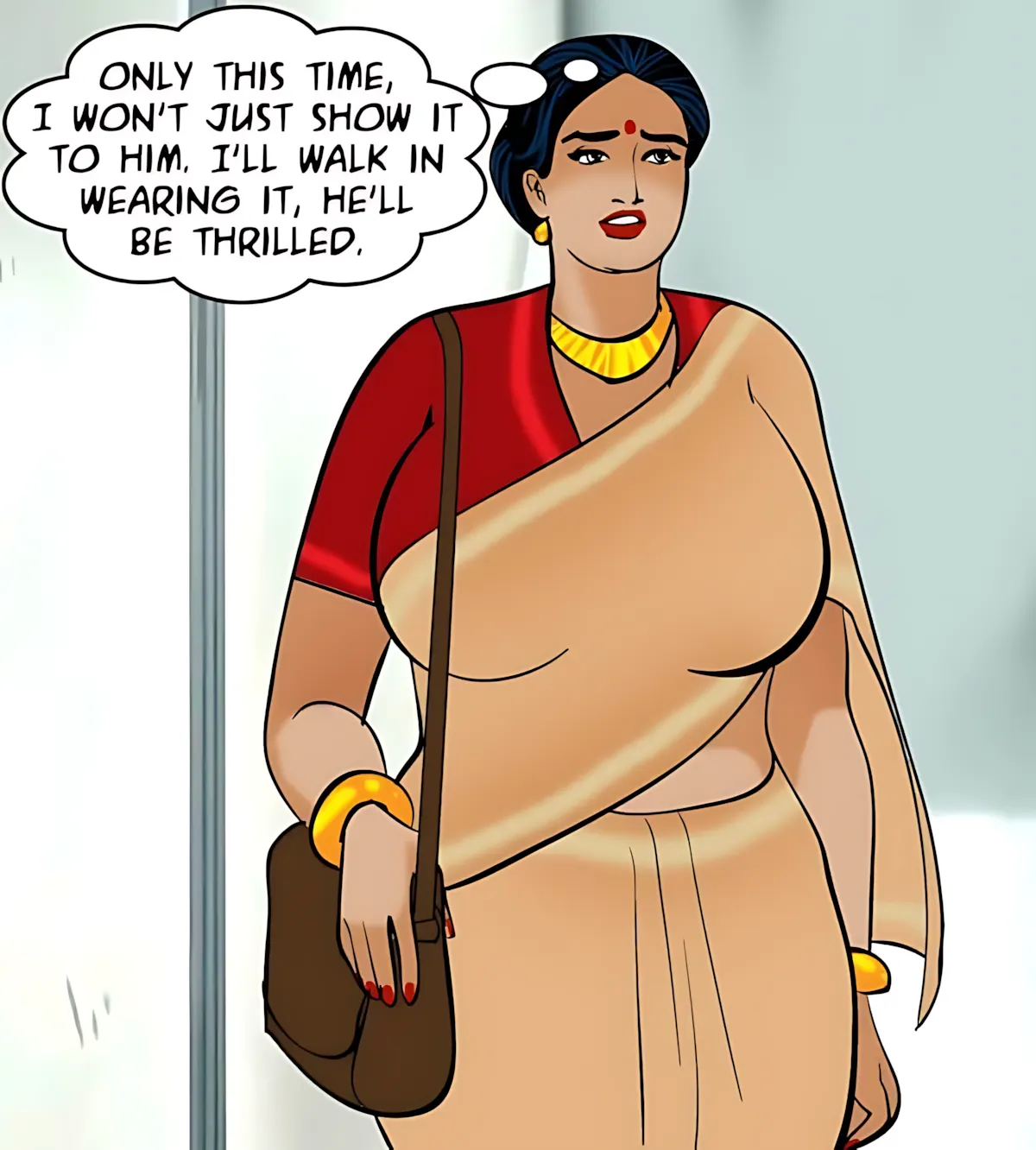 Velamma All Episodes Comics, 80 . Velamma - Episode 80 - The Janitor's Job, page 21 of 184
