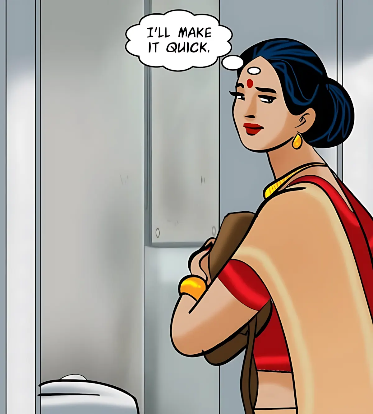 Velamma All Episodes Comics, 80 . Velamma - Episode 80 - The Janitor's Job, page 26 of 184