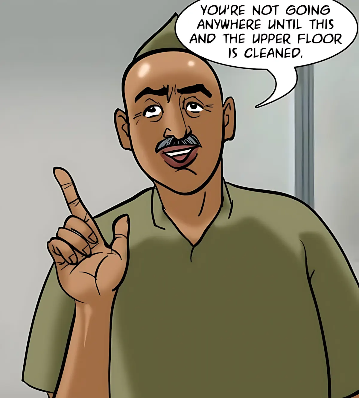 Velamma All Episodes Comics, 80 . Velamma - Episode 80 - The Janitor's Job, page 70 of 184