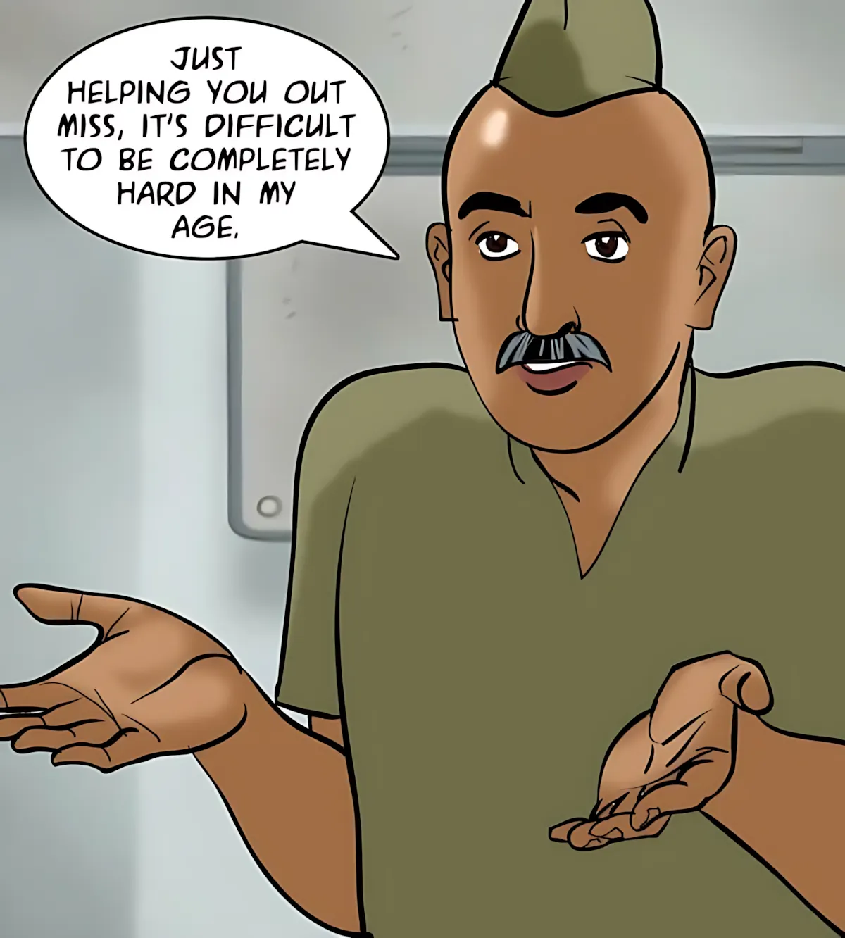 Velamma All Episodes Comics, 80 . Velamma - Episode 80 - The Janitor's Job, page 86 of 184