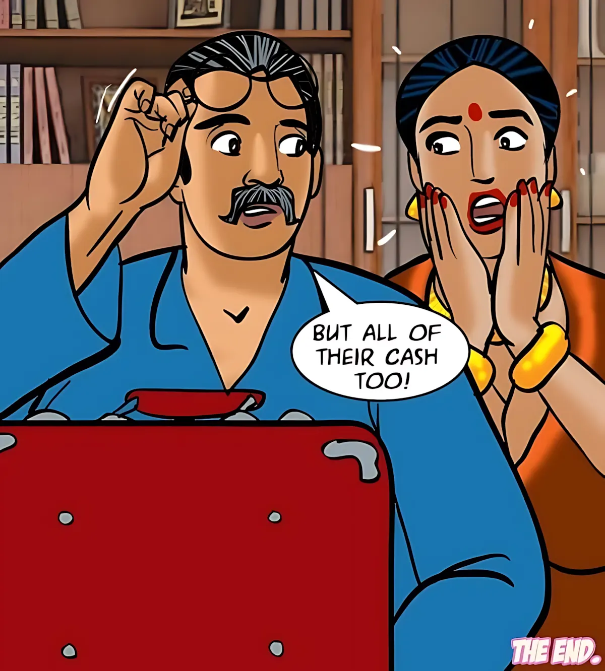 Velamma All Episodes Comics, 79 . Velamma - Episode 79 - A Betting Scandal, page 190 of 190