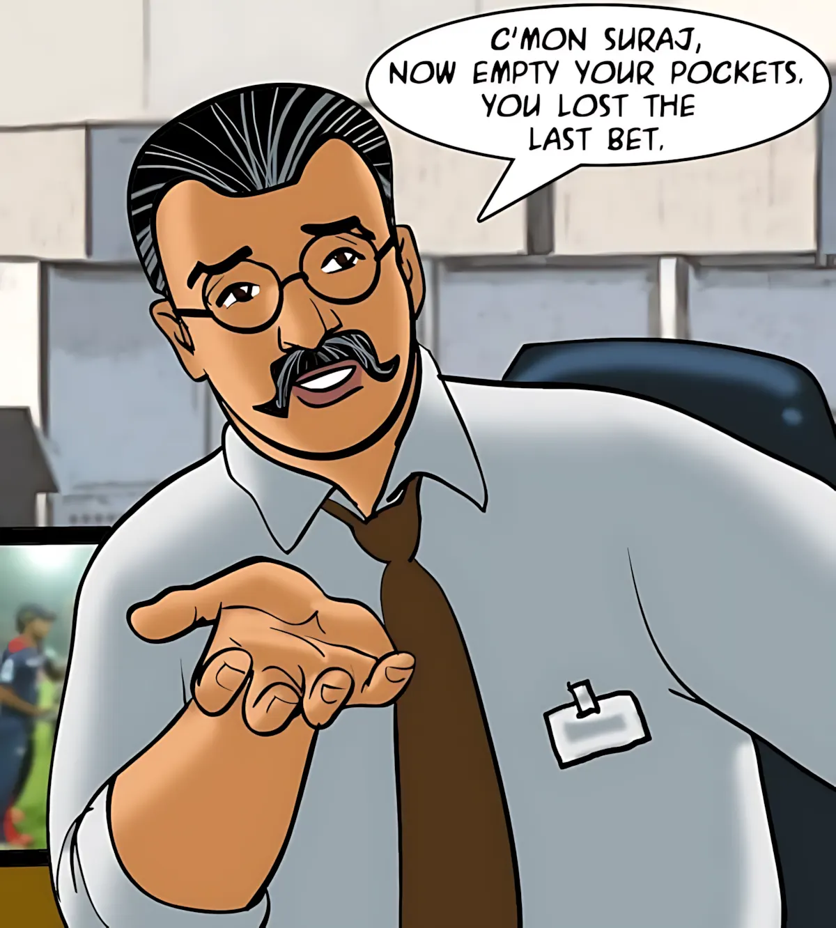 Velamma All Episodes Comics, 79 . Velamma - Episode 79 - A Betting Scandal, page 3 of 190