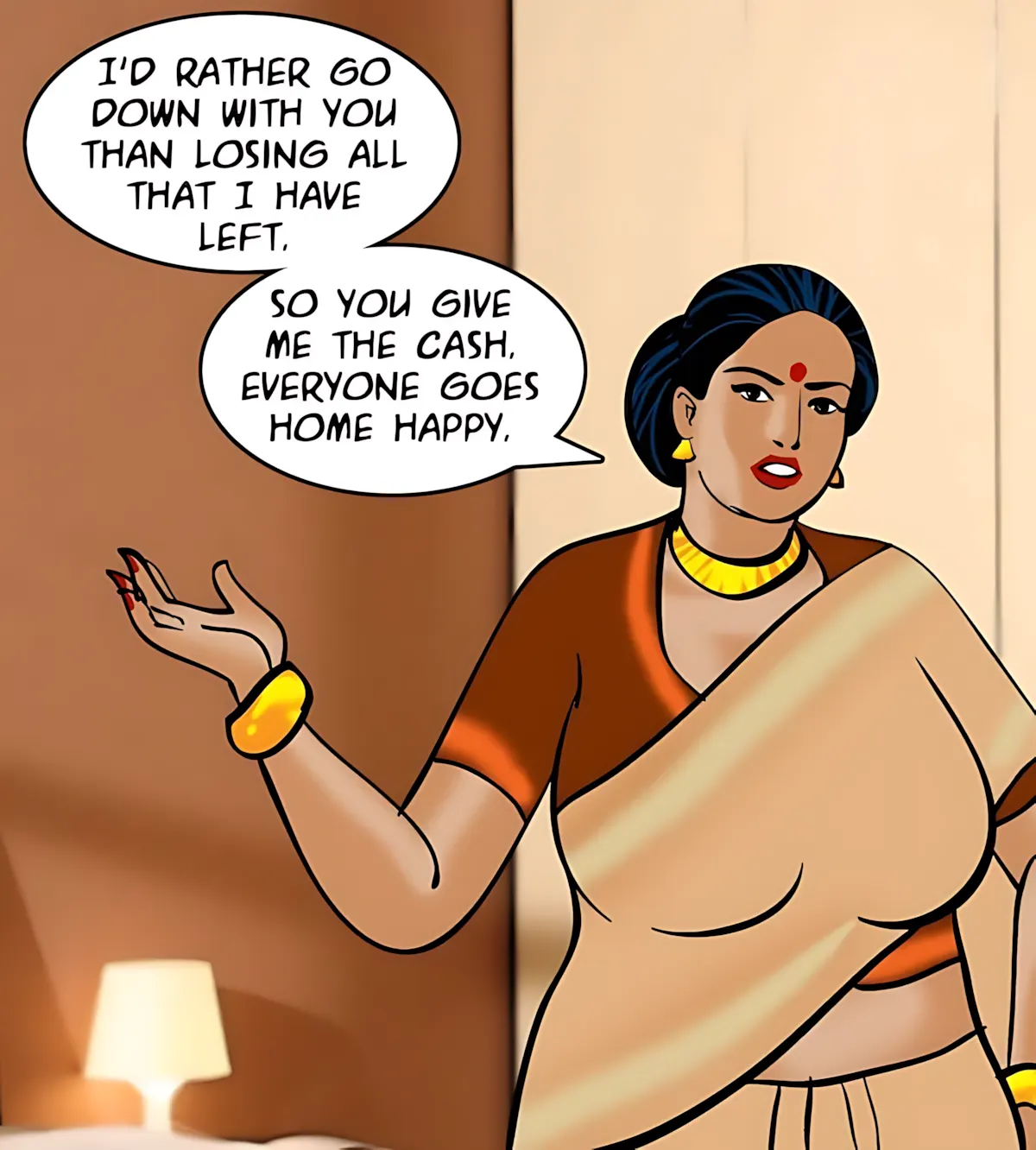 Velamma All Episodes Comics, 79 . Velamma - Episode 79 - A Betting Scandal, page 76 of 190
