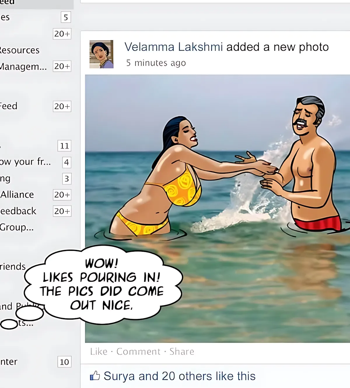 Velamma All Episodes Comics, 78 . Velamma - Episode 78 - Digital Penetration, page 10 of 165