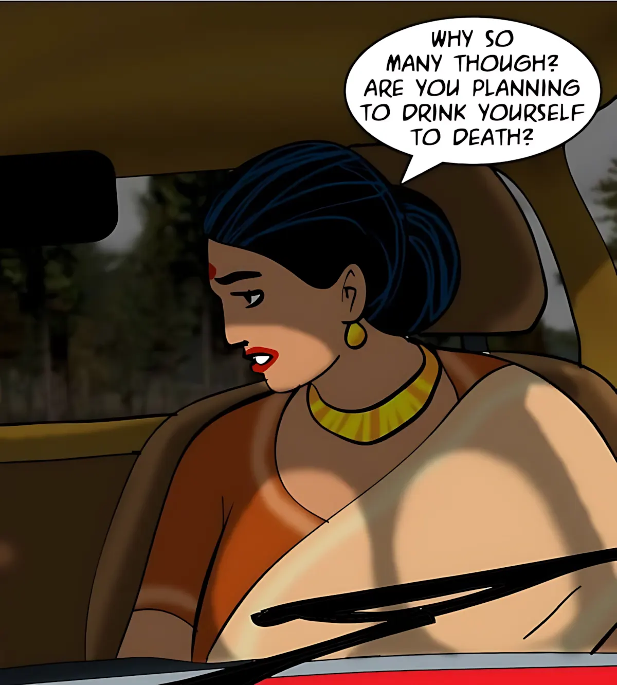 Velamma All Episodes Comics, 77 . Velamma - Episode 77 - Booze And Boobs, page 8 of 175