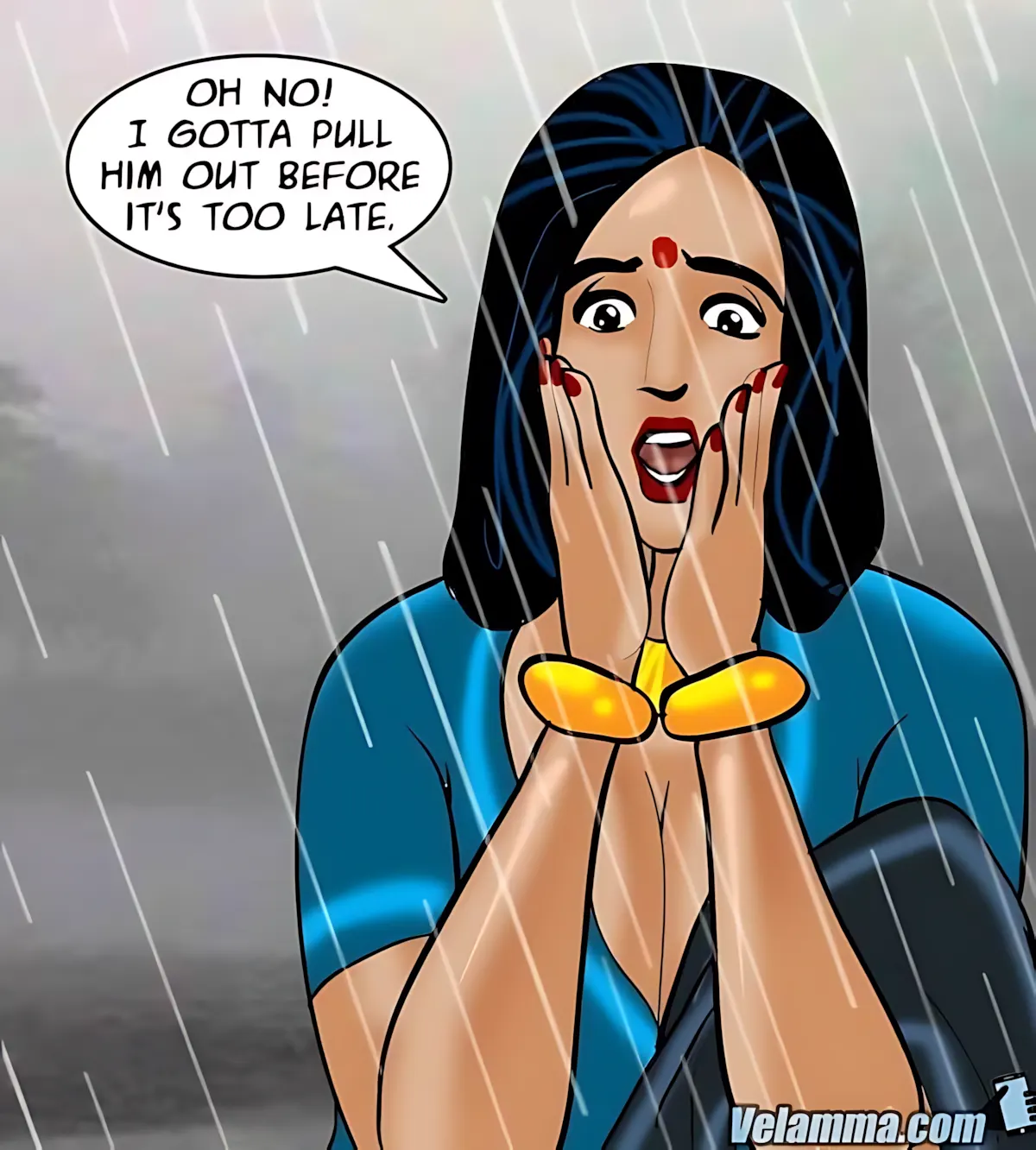 Velamma All Episodes Comics, 76 . Velamma - Episode 76 - A Chilling Ride, page 57 of 172
