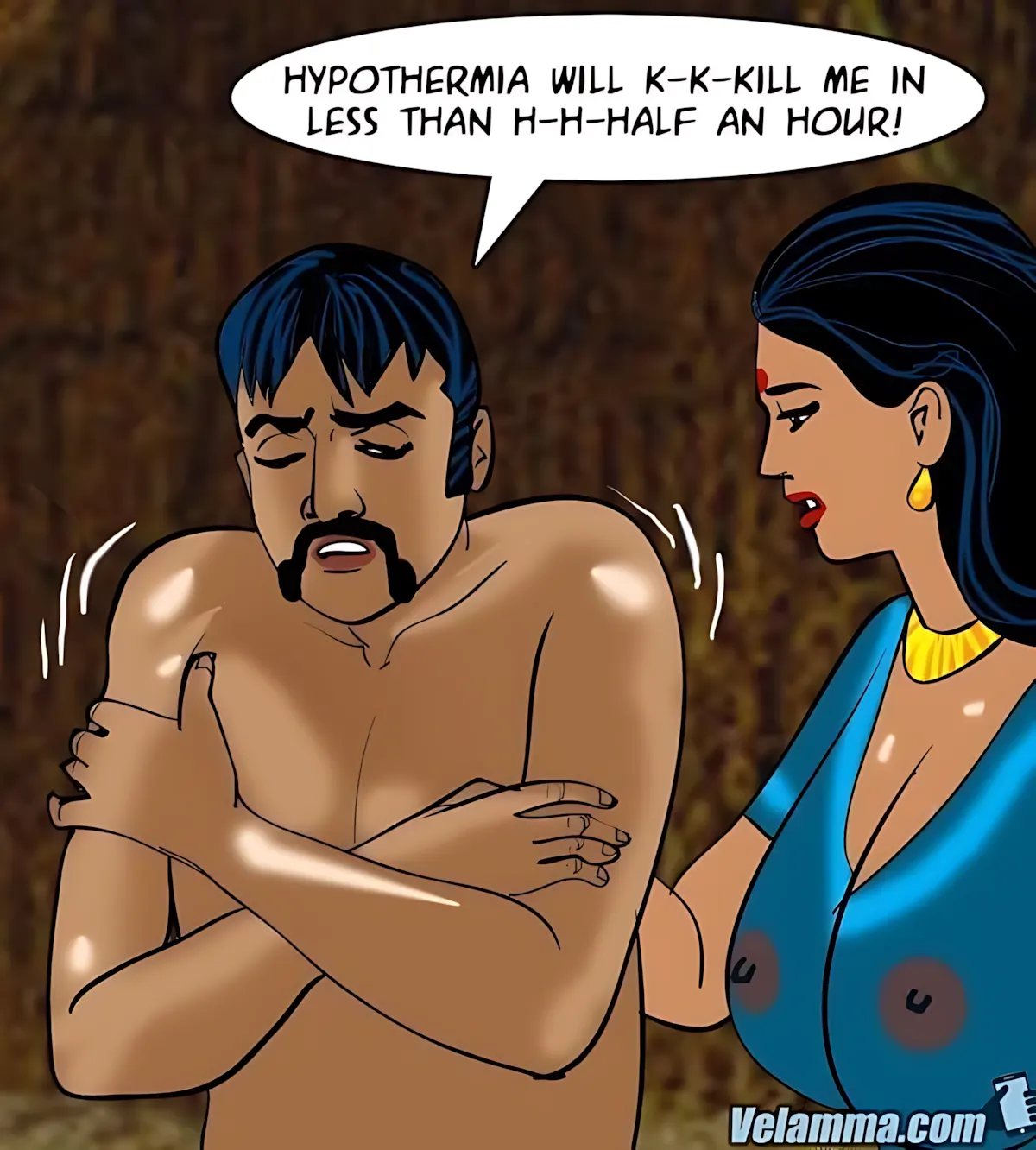 Velamma All Episodes Comics, 76 . Velamma - Episode 76 - A Chilling Ride, page 80 of 172