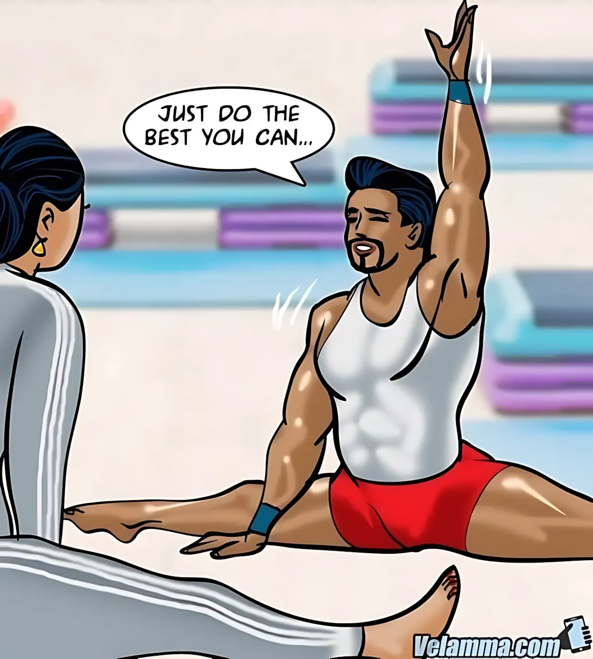 Velamma All Episodes Comics, 75 . Velamma - Episode 75 - Sexercise, page 109 of 171