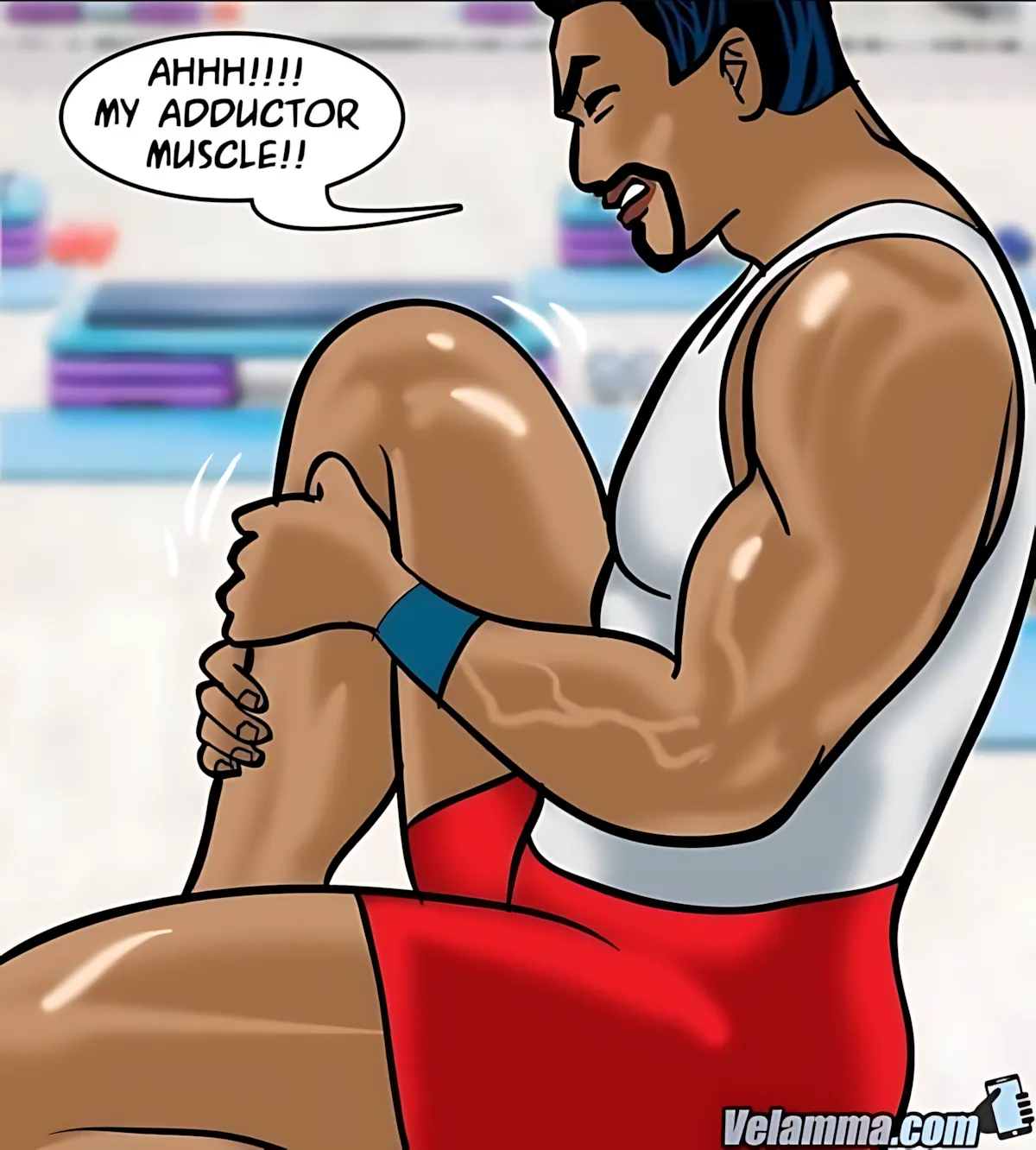 Velamma All Episodes Comics, 75 . Velamma - Episode 75 - Sexercise, page 112 of 171