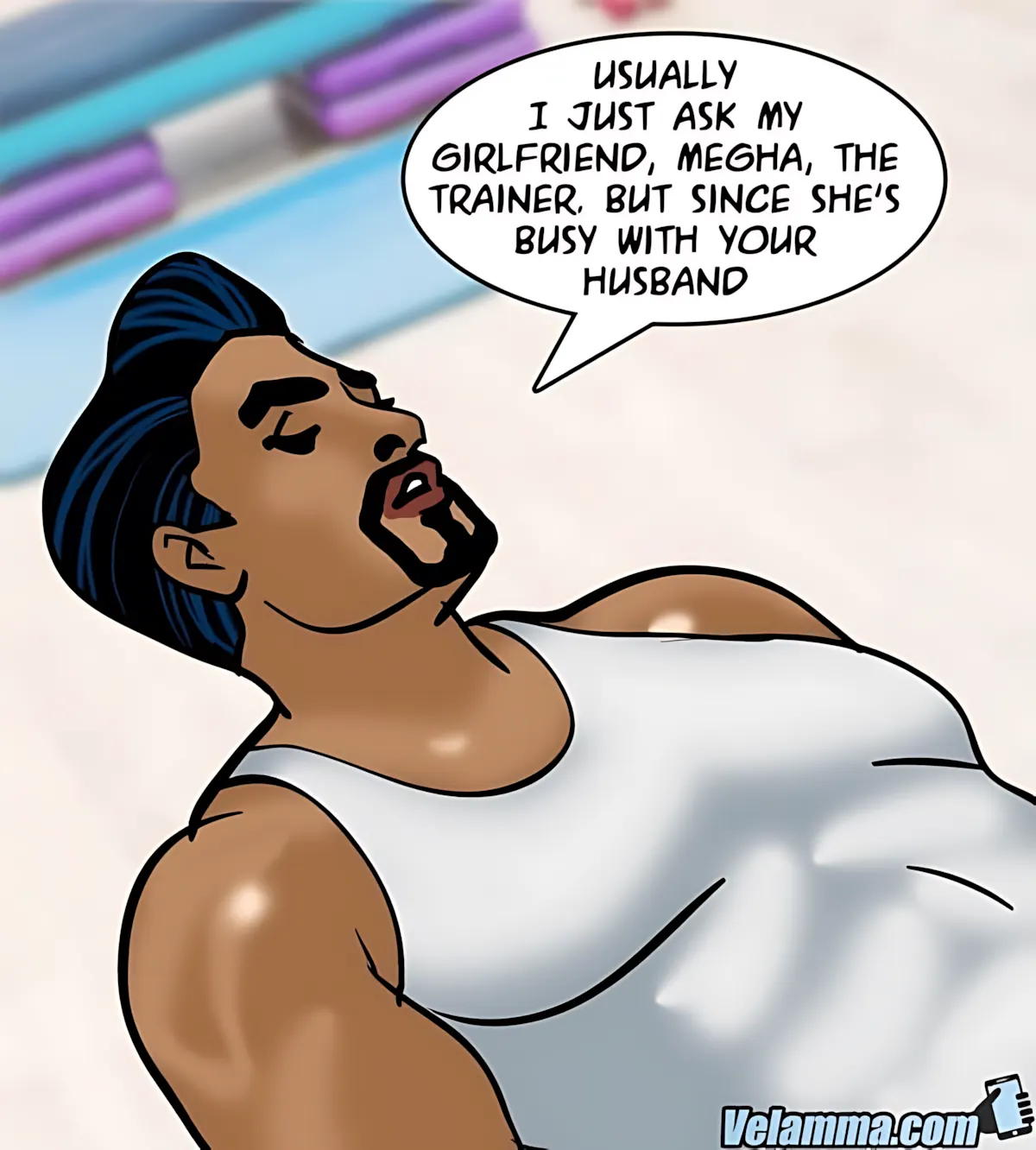 Velamma All Episodes Comics, 75 . Velamma - Episode 75 - Sexercise, page 120 of 171
