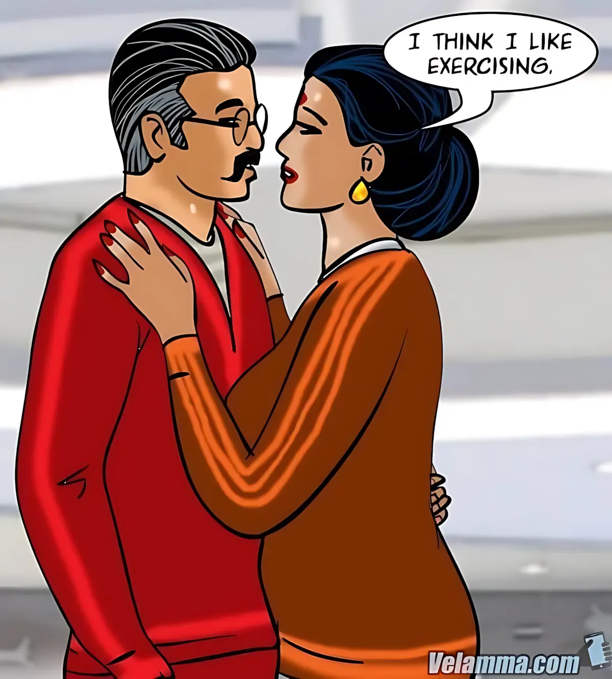 Velamma All Episodes Comics, 75 . Velamma - Episode 75 - Sexercise, page 170 of 171