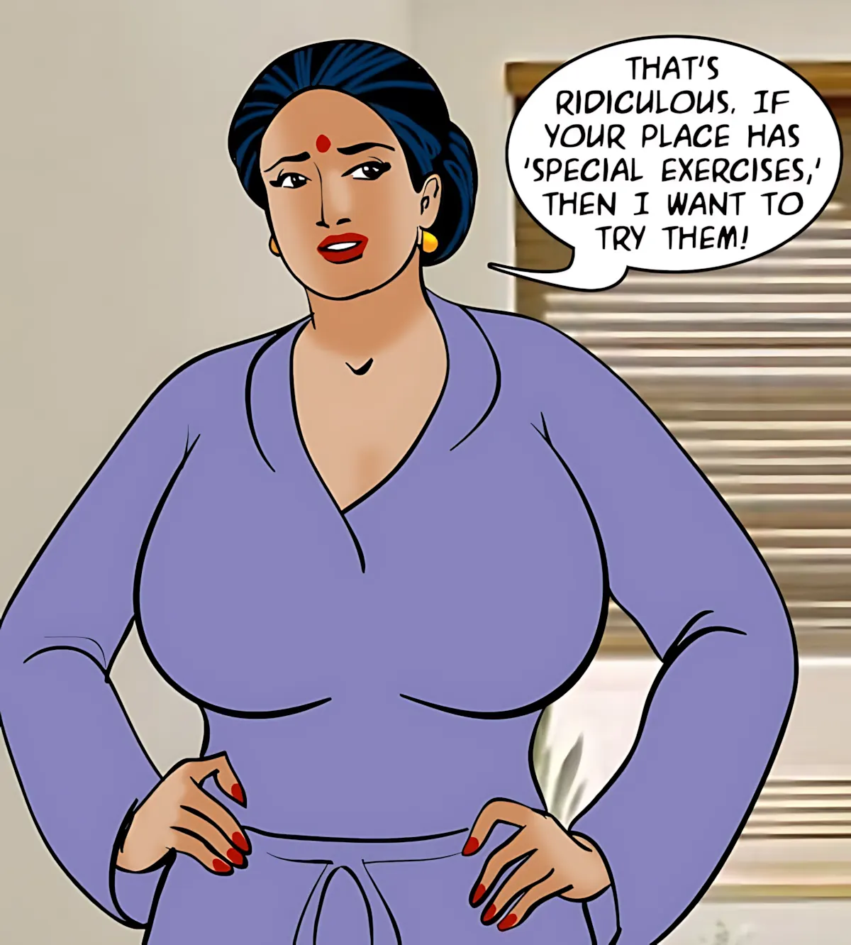 Velamma All Episodes Comics, 75 . Velamma - Episode 75 - Sexercise, page 22 of 171