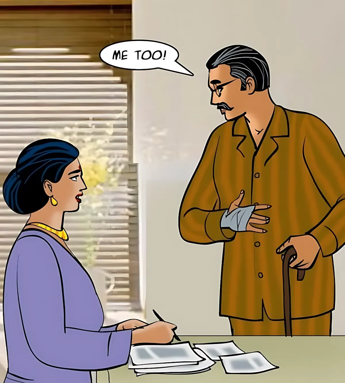 Velamma All Episodes Comics, 75 . Velamma - Episode 75 - Sexercise, page 4 of 171
