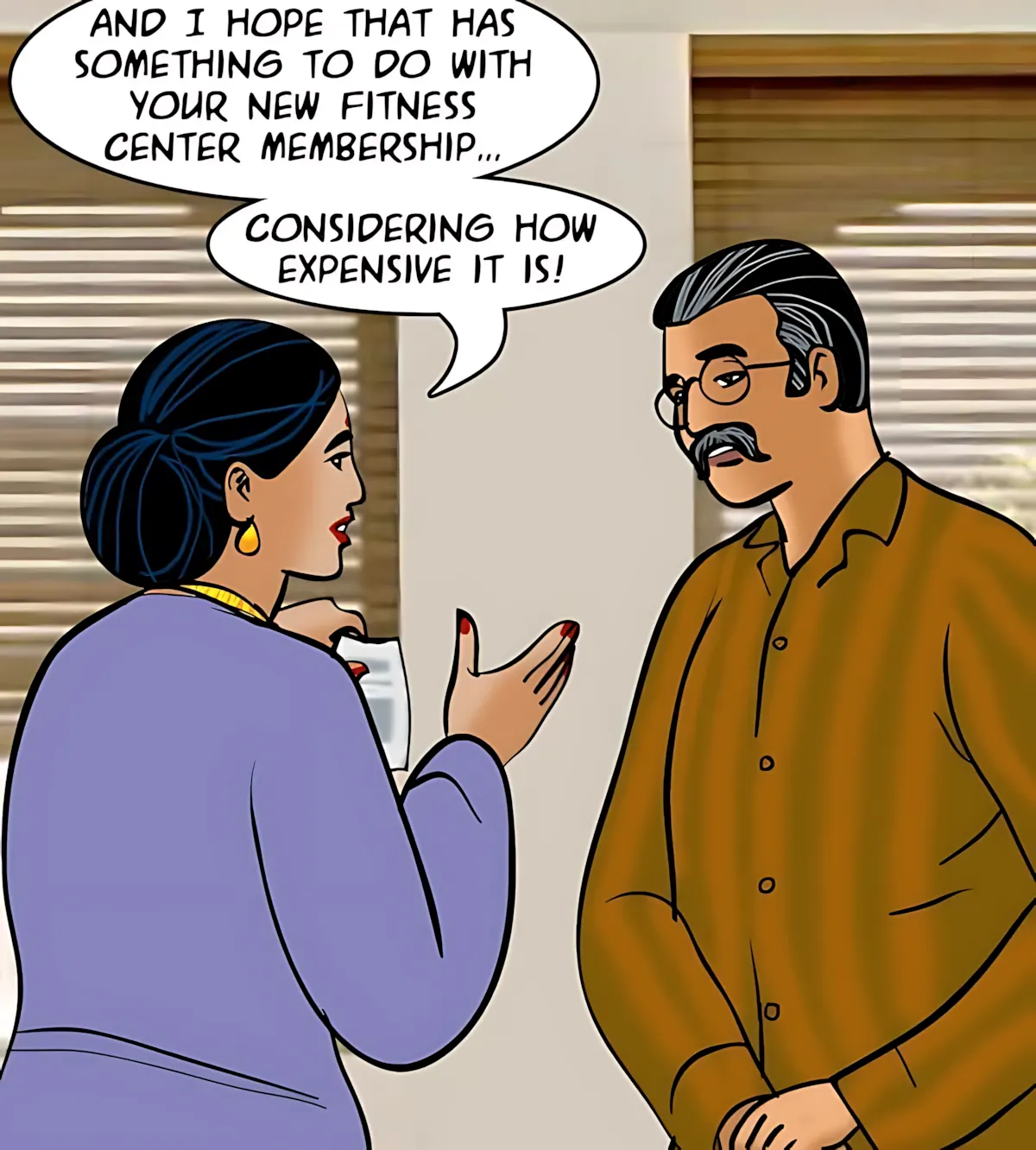 Velamma All Episodes Comics, 75 . Velamma - Episode 75 - Sexercise, page 5 of 171