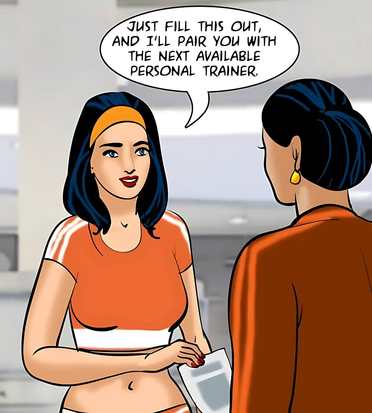 Velamma All Episodes Comics, 75 . Velamma - Episode 75 - Sexercise, page 41 of 171