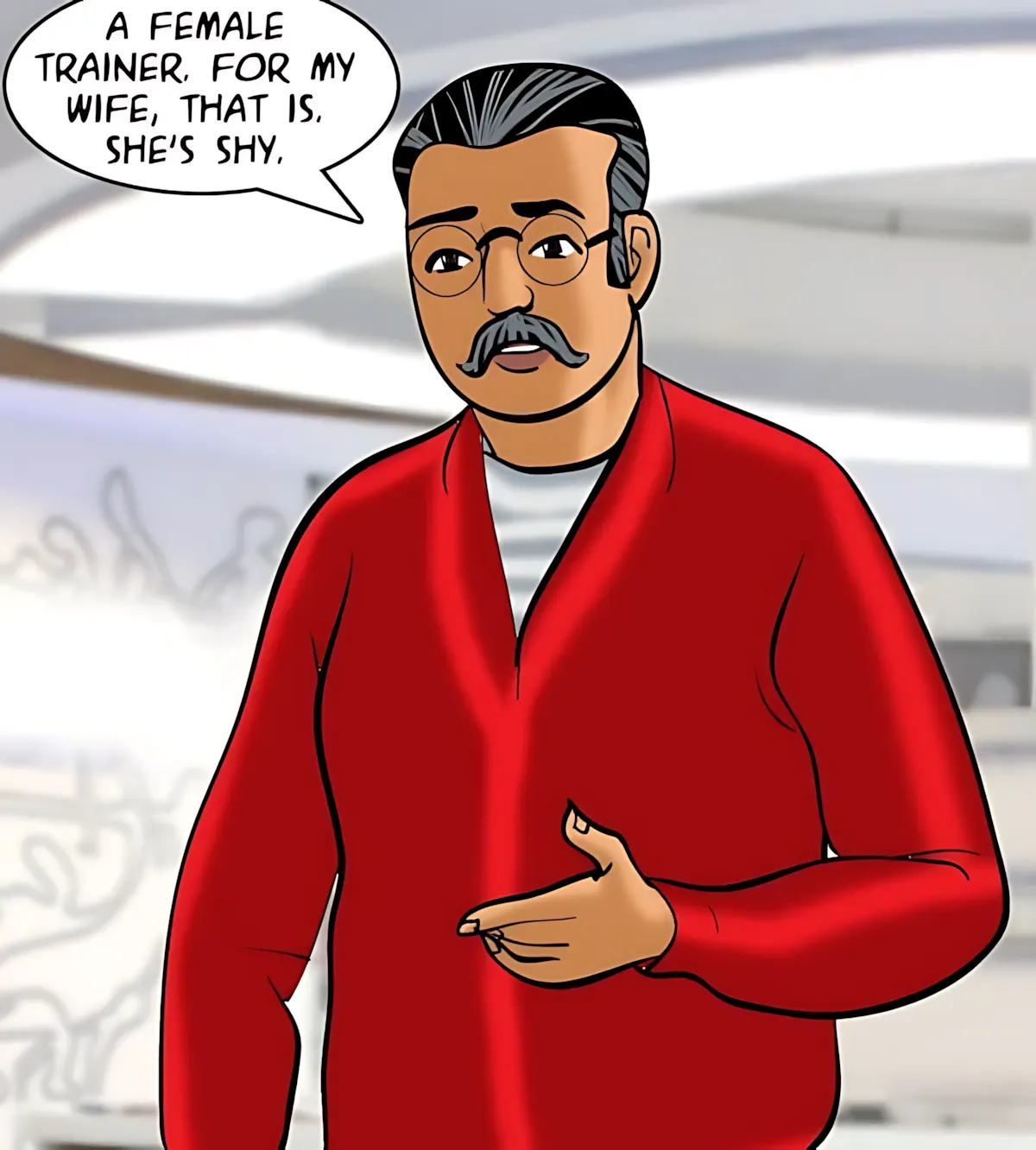 Velamma All Episodes Comics, 75 . Velamma - Episode 75 - Sexercise, page 42 of 171