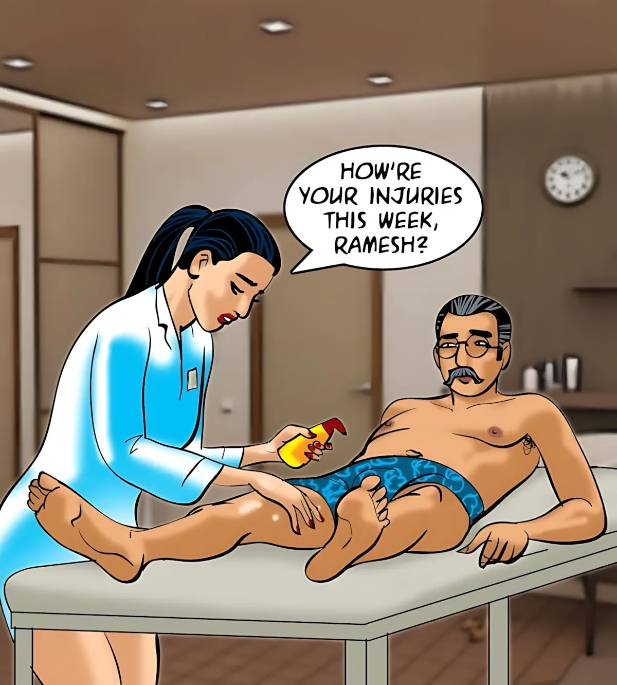 Velamma All Episodes Comics, 75 . Velamma - Episode 75 - Sexercise, page 53 of 171