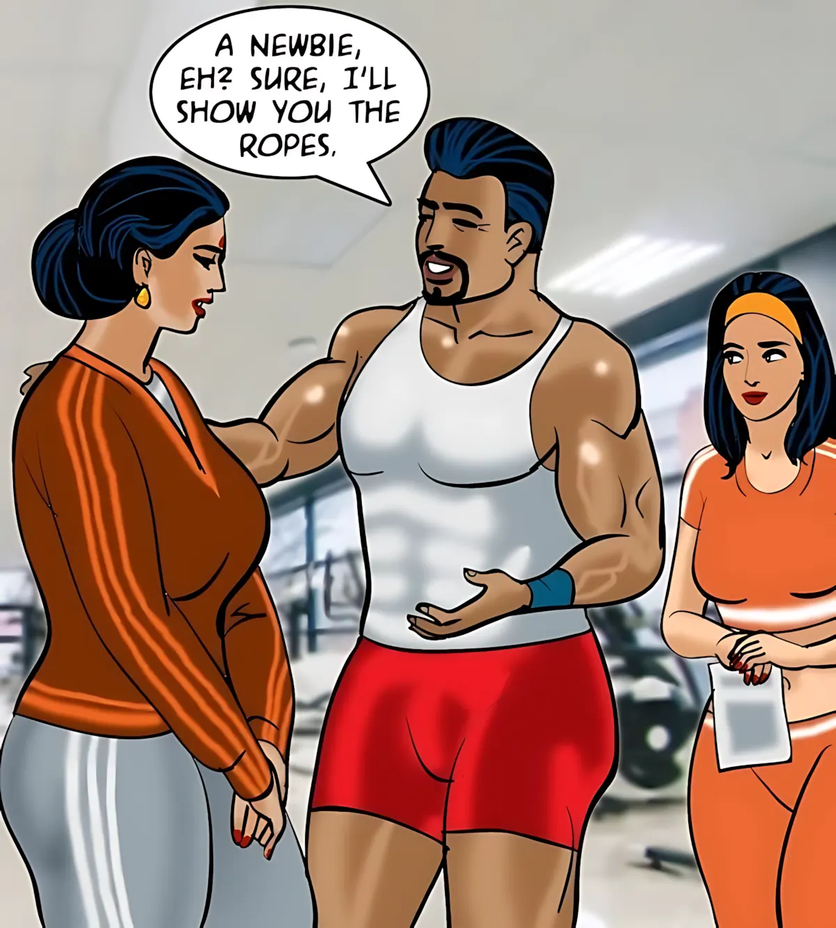 Velamma All Episodes Comics, 75 . Velamma - Episode 75 - Sexercise, page 70 of 171