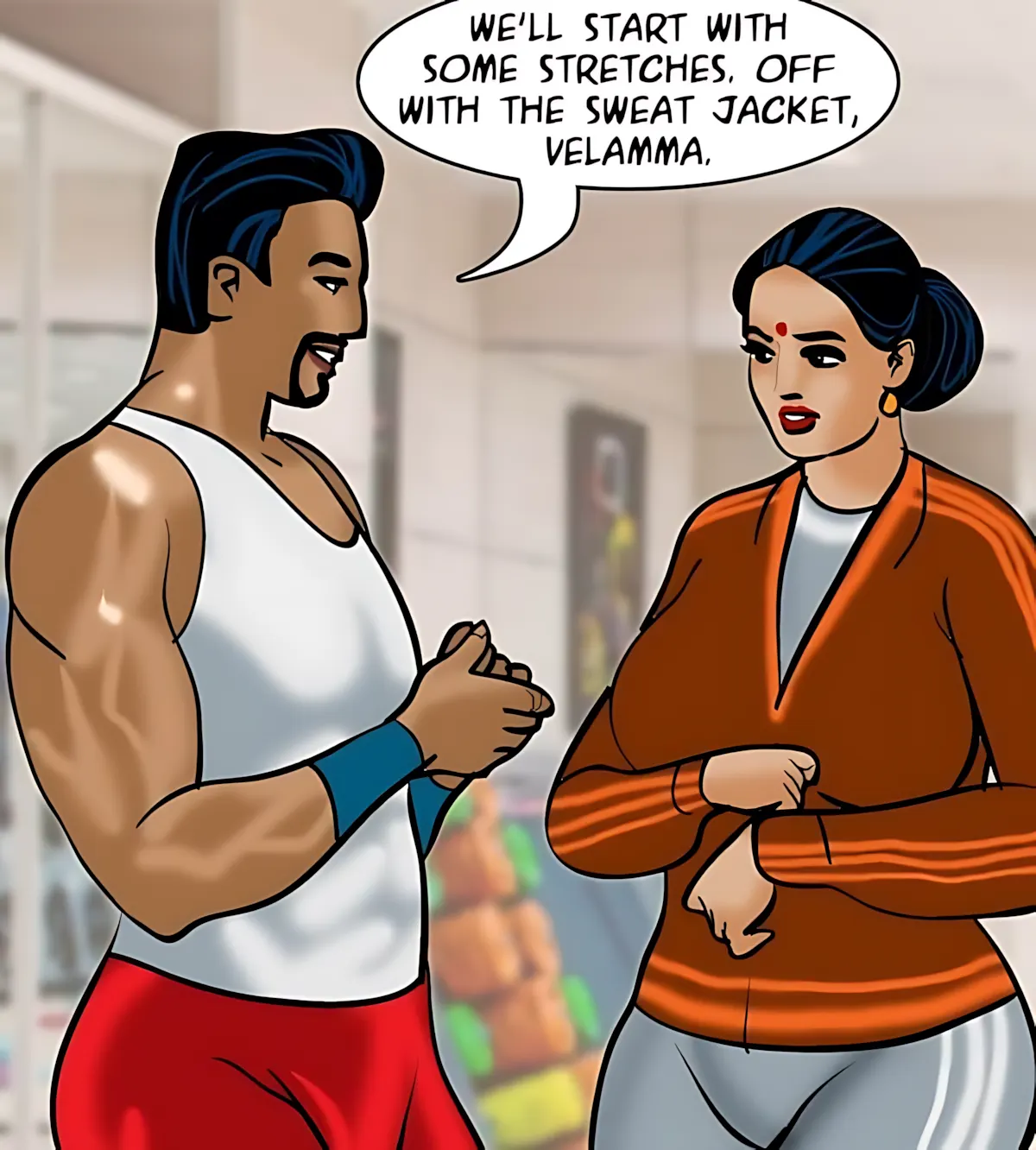 Velamma All Episodes Comics, 75 . Velamma - Episode 75 - Sexercise, page 71 of 171