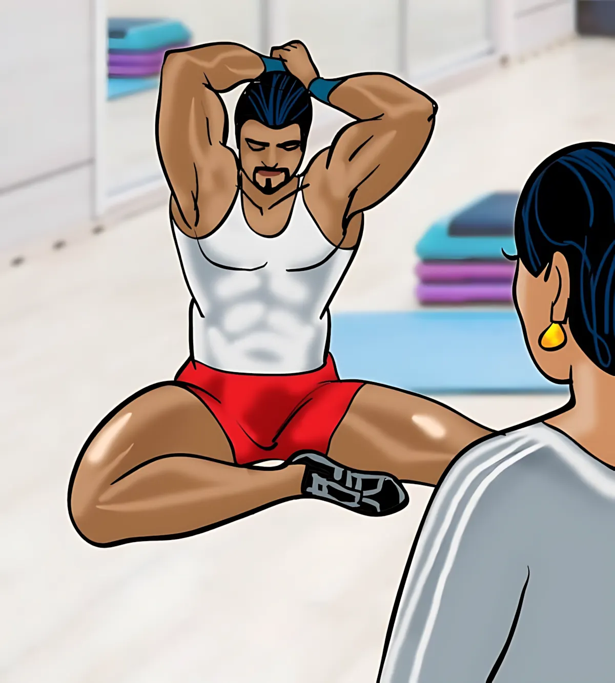 Velamma All Episodes Comics, 75 . Velamma - Episode 75 - Sexercise, page 72 of 171