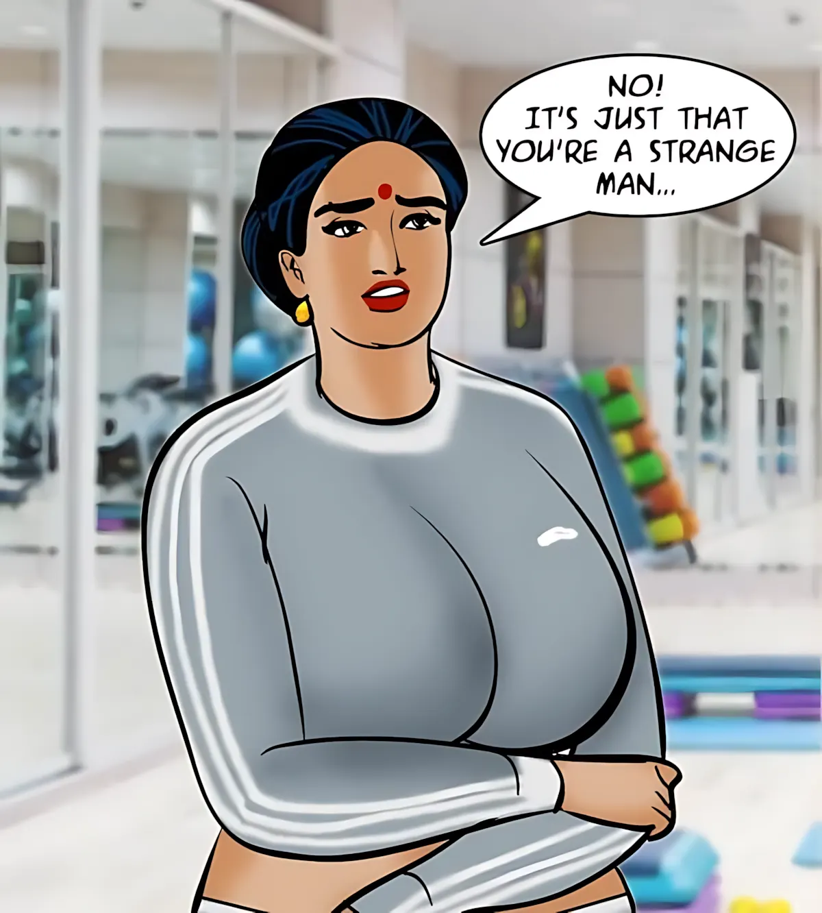 Velamma All Episodes Comics, 75 . Velamma - Episode 75 - Sexercise, page 76 of 171
