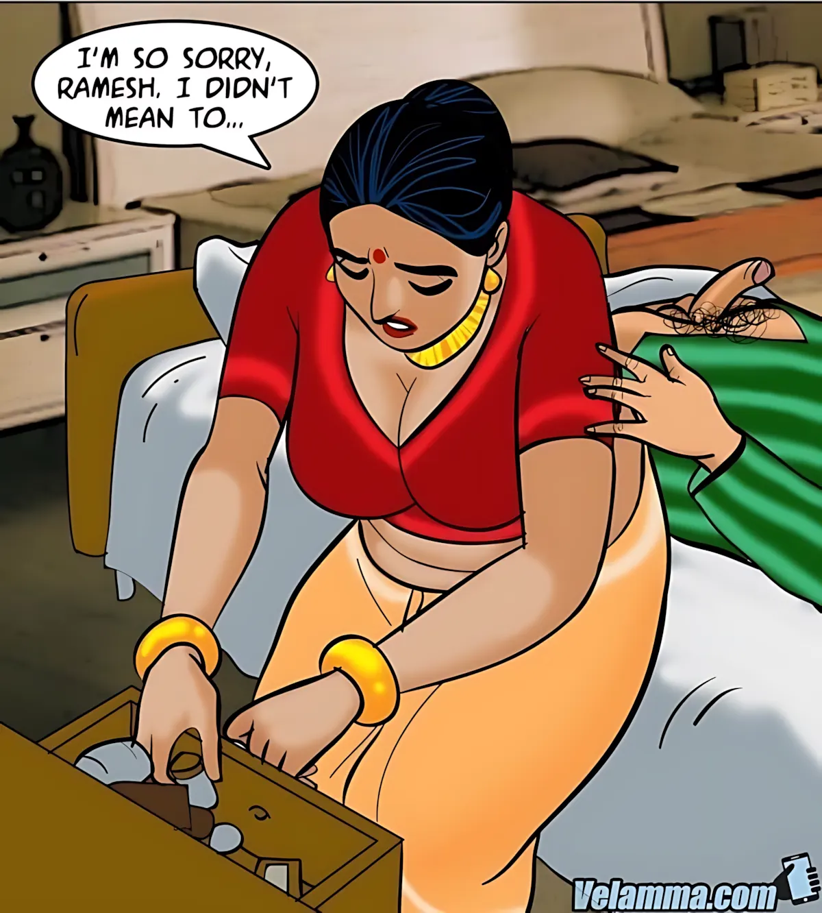 Velamma All Episodes Comics, 74 . Velamma - Episode 74 - Velamma's Hidden Treasure, page 23 of 205