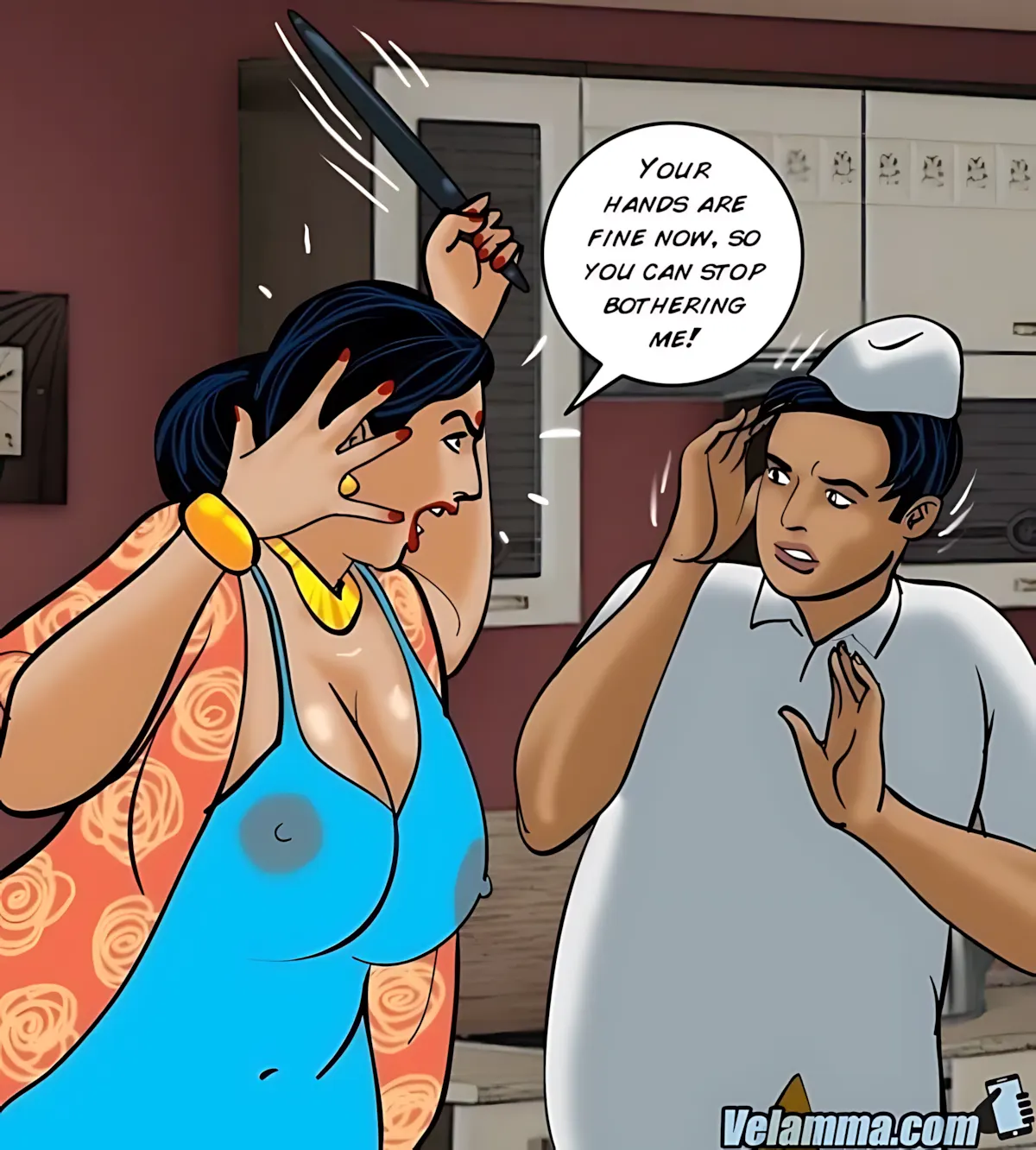 Velamma All Episodes Comics, 73 . Velamma - Episode 73 - Her Boy Toy, page 6 of 201