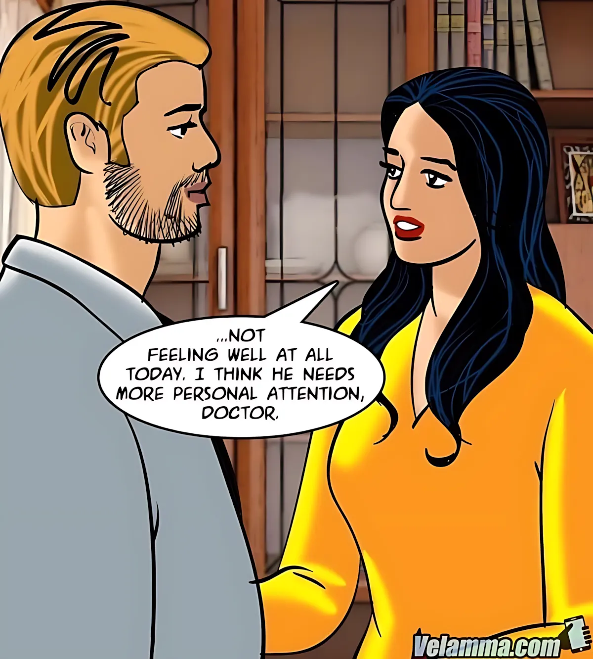Velamma All Episodes Comics, 72 . Velamma - Episode 72 - The Naughty Naukar, page 11 of 179