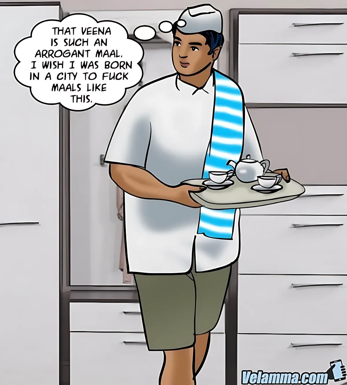 Velamma All Episodes Comics, 72 . Velamma - Episode 72 - The Naughty Naukar, page 29 of 179