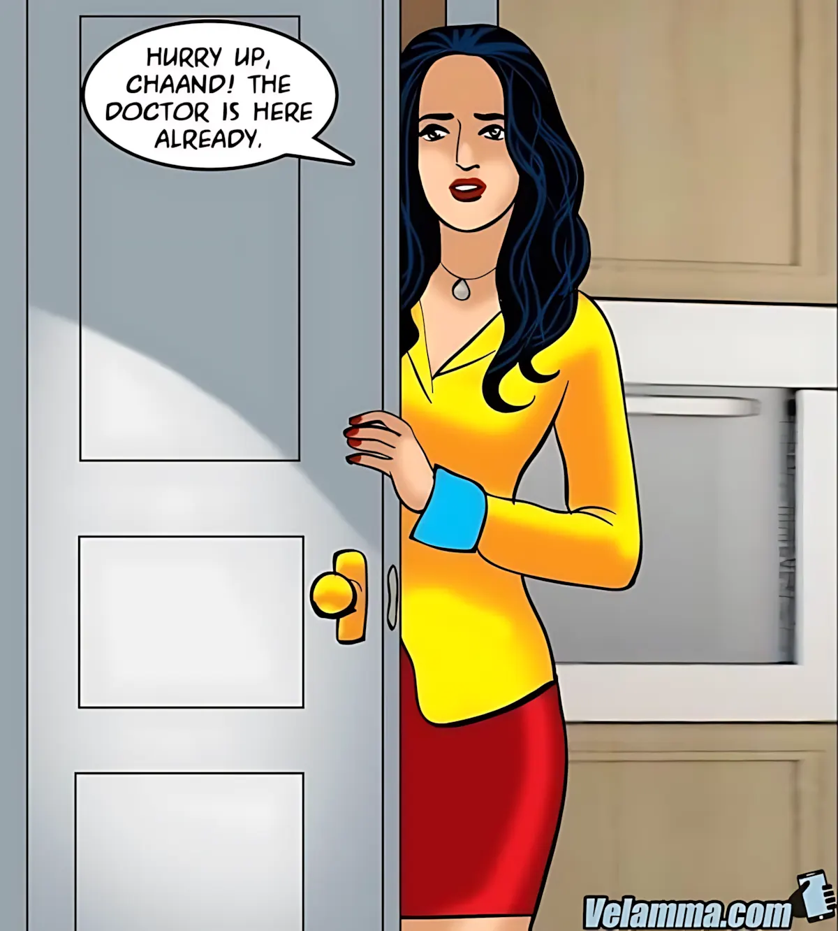 Velamma All Episodes Comics, 72 . Velamma - Episode 72 - The Naughty Naukar, page 4 of 179