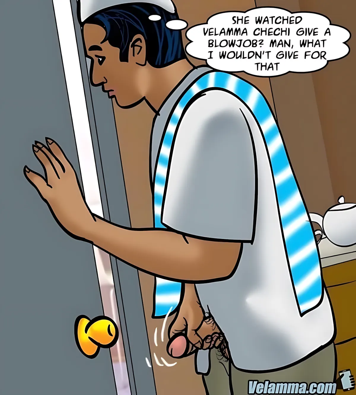 Velamma All Episodes Comics, 72 . Velamma - Episode 72 - The Naughty Naukar, page 38 of 179