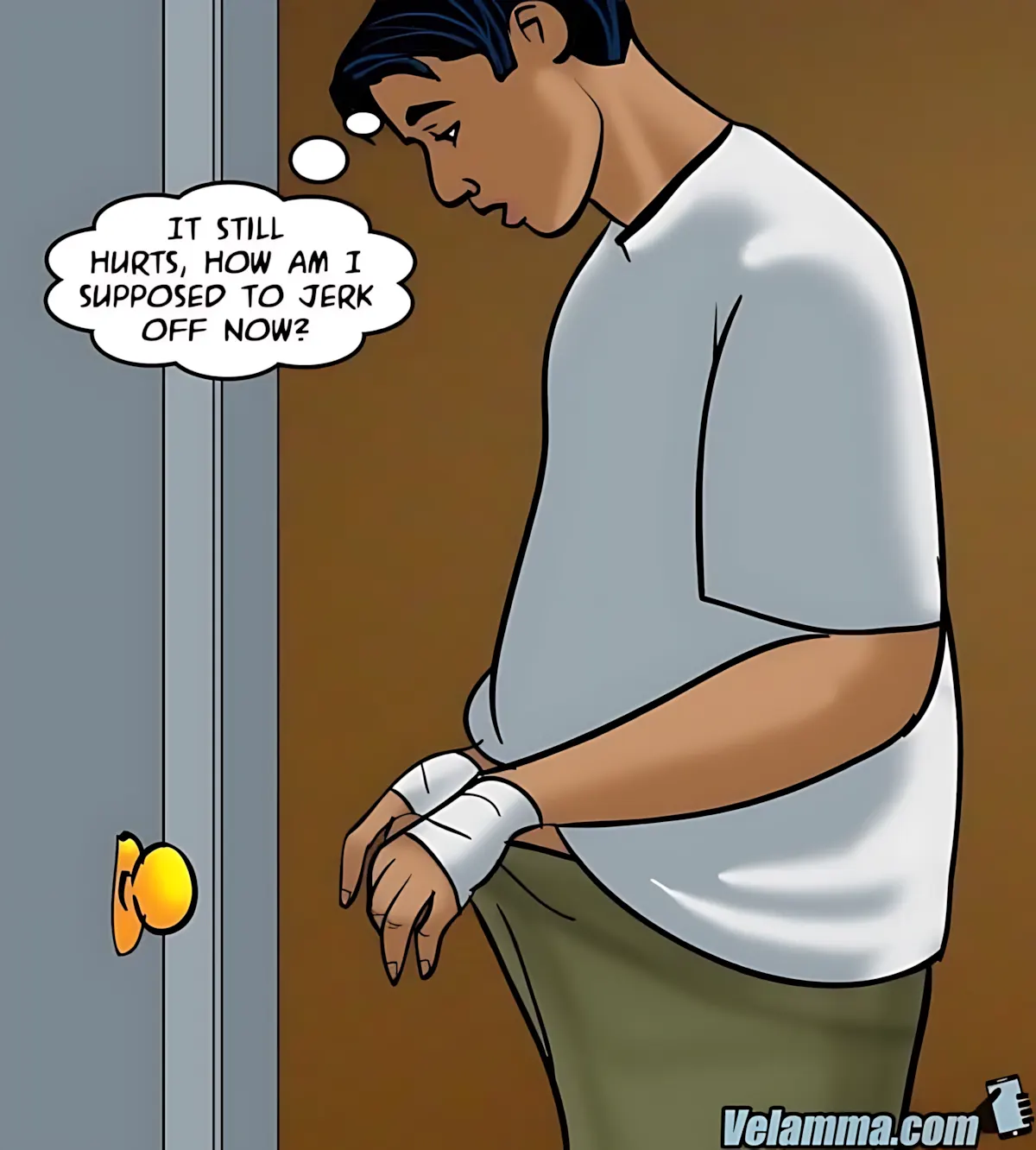 Velamma All Episodes Comics, 72 . Velamma - Episode 72 - The Naughty Naukar, page 67 of 179