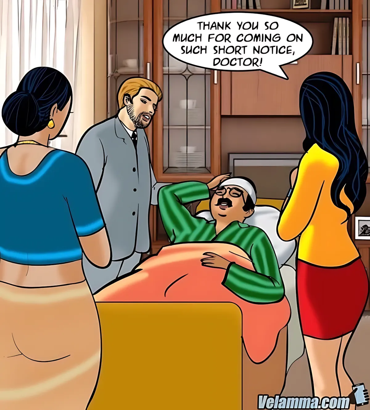 Velamma All Episodes Comics, 72 . Velamma - Episode 72 - The Naughty Naukar, page 8 of 179
