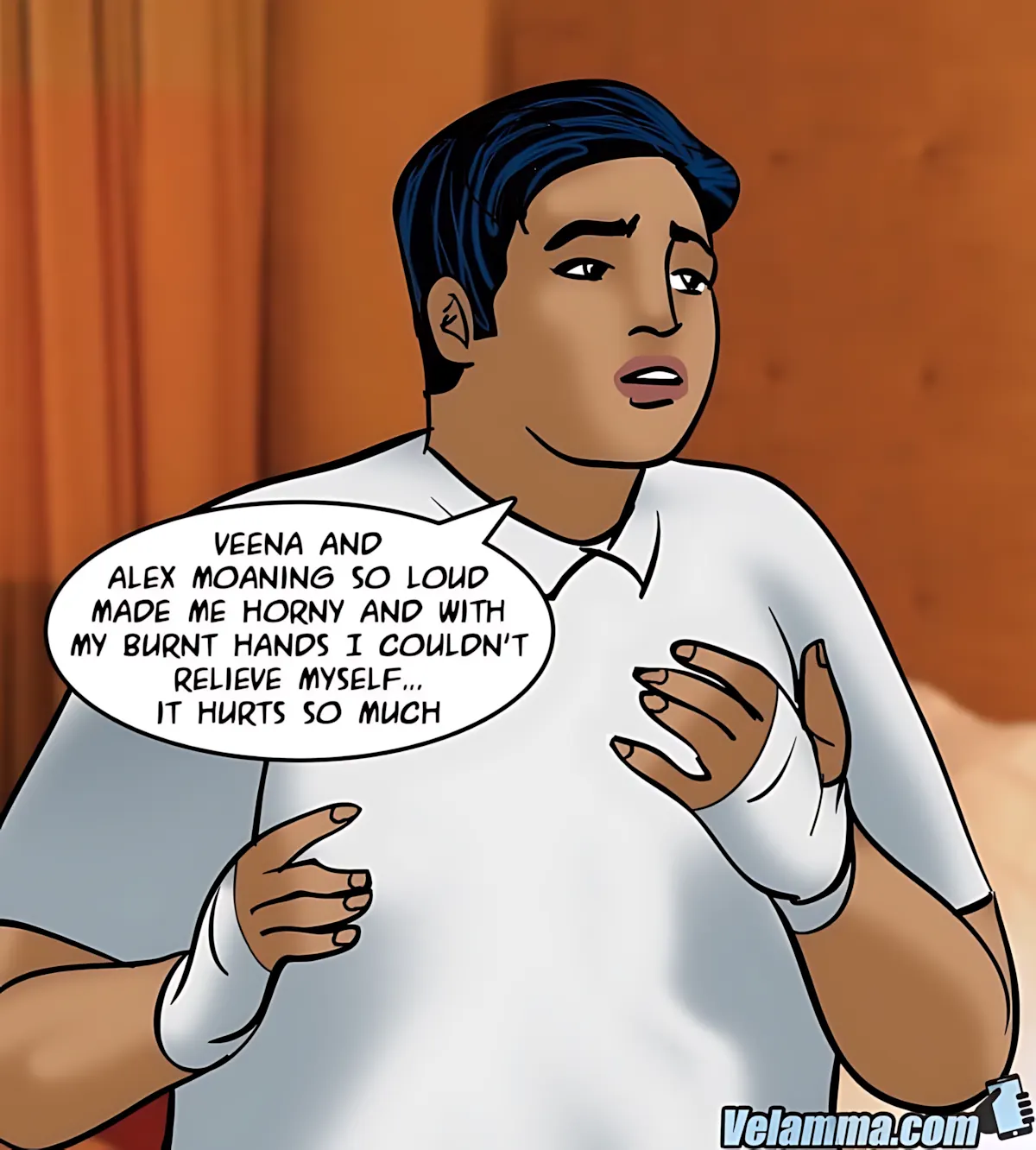 Velamma All Episodes Comics, 72 . Velamma - Episode 72 - The Naughty Naukar, page 82 of 179