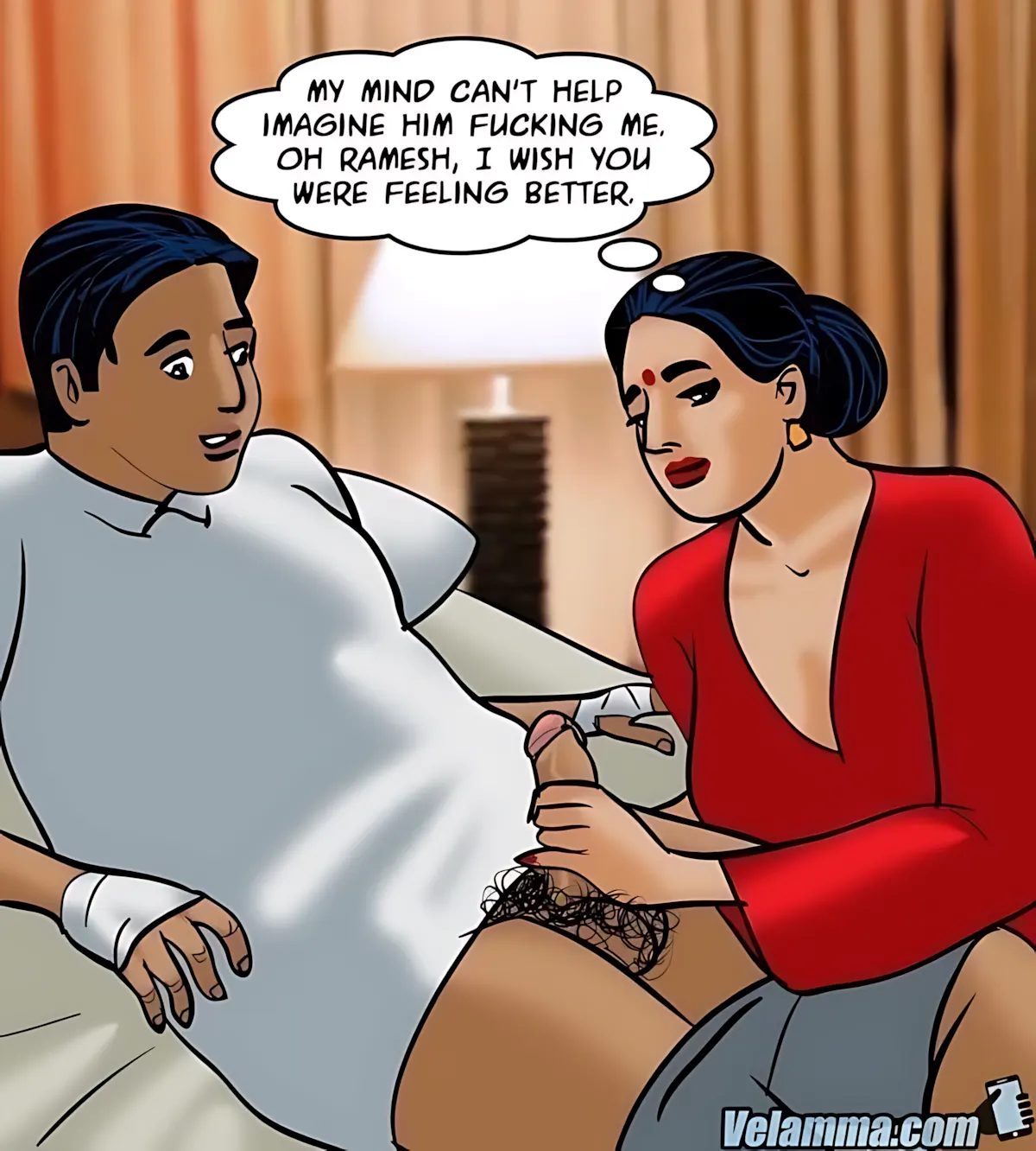 Velamma All Episodes Comics, 72 . Velamma - Episode 72 - The Naughty Naukar, page 95 of 179