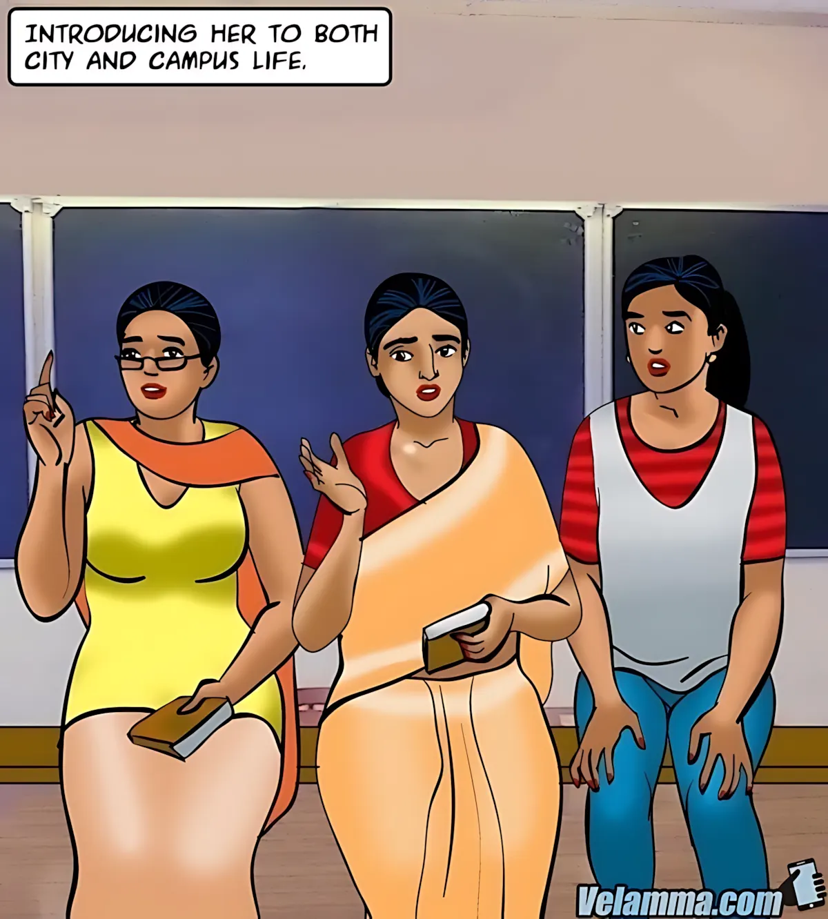 Velamma All Episodes Comics, 70 . Velamma - Episode 70 - Peek-A-Boo, I See You!, page 2 of 178