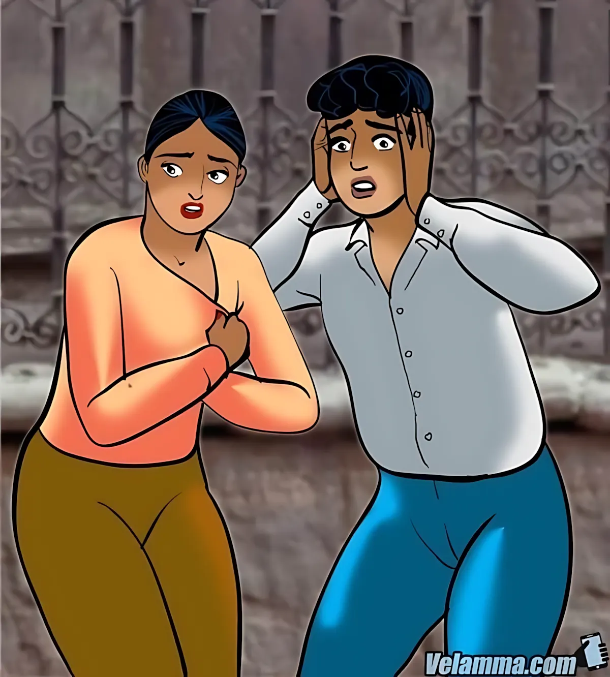 Velamma All Episodes Comics, 70 . Velamma - Episode 70 - Peek-A-Boo, I See You!, page 102 of 178