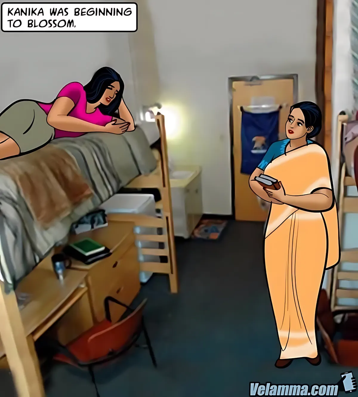 Velamma All Episodes Comics, 70 . Velamma - Episode 70 - Peek-A-Boo, I See You!, page 4 of 178