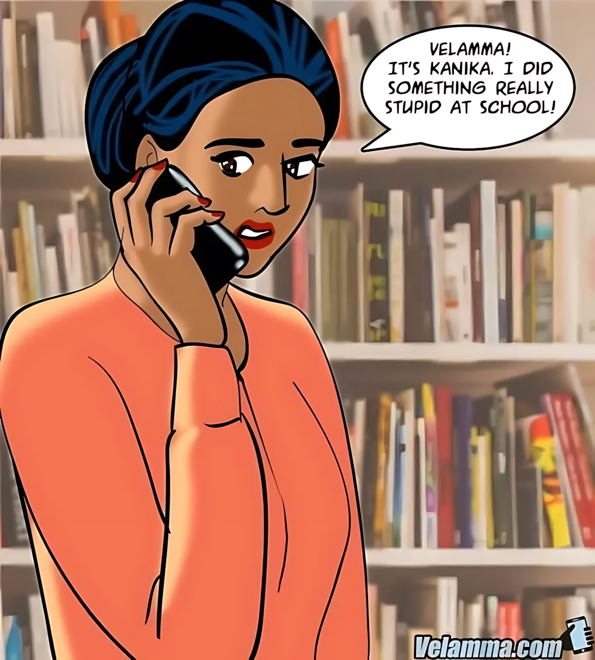 Velamma All Episodes Comics, 70 . Velamma - Episode 70 - Peek-A-Boo, I See You!, page 45 of 178