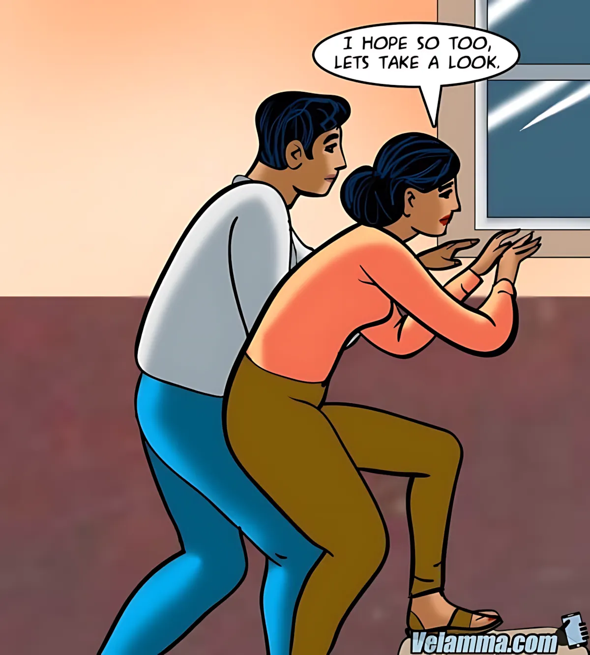 Velamma All Episodes Comics, 70 . Velamma - Episode 70 - Peek-A-Boo, I See You!, page 87 of 178