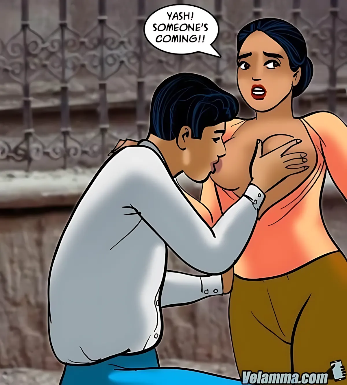 Velamma All Episodes Comics, 70 . Velamma - Episode 70 - Peek-A-Boo, I See You!, page 99 of 178