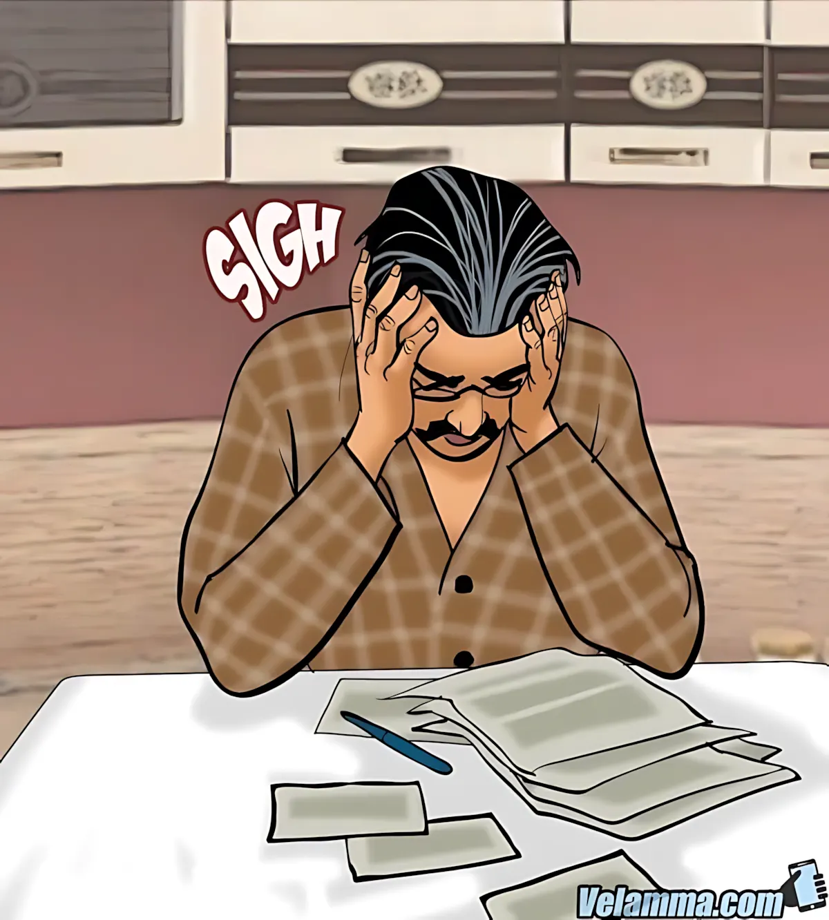Velamma All Episodes Comics, 69 . Velamma - Episode 69 - Peek-A-Boo, I See You!, page 4 of 176