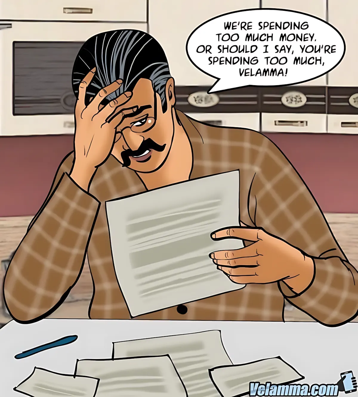 Velamma All Episodes Comics, 69 . Velamma - Episode 69 - Peek-A-Boo, I See You!, page 6 of 176