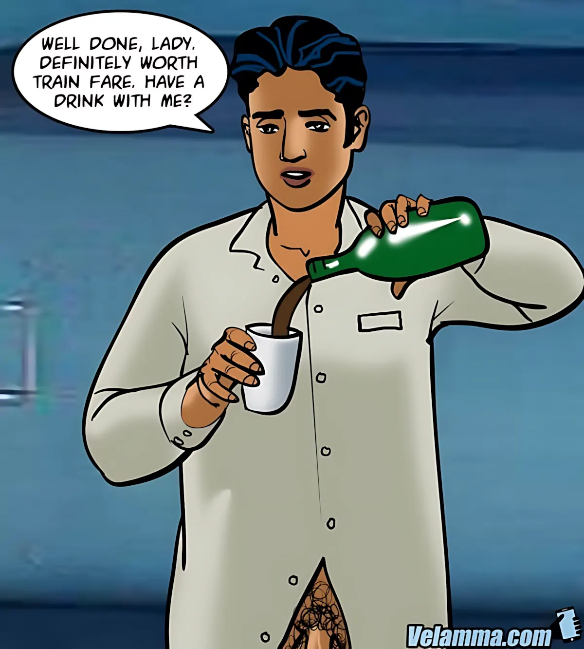Velamma All Episodes Comics, 68 . Velamma - Episode 68 - Running A Train On Velamma, page 116 of 173